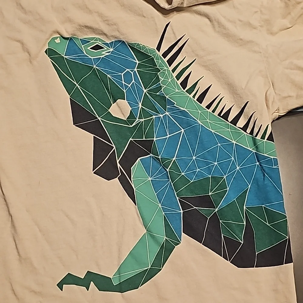 Lot of 3 Children place boys size 14 geometric shaped animal tees - Picture 5 of 9